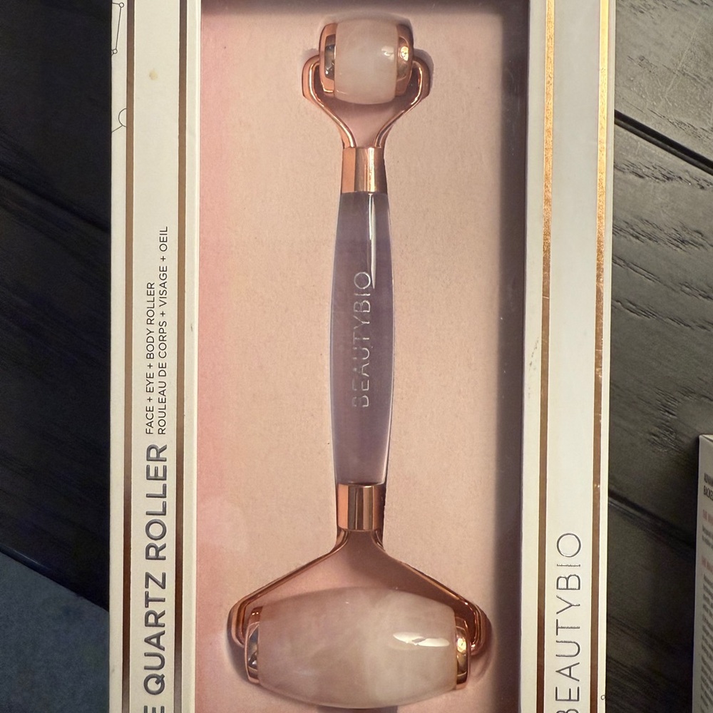 Rose Quartz Roller - Pink